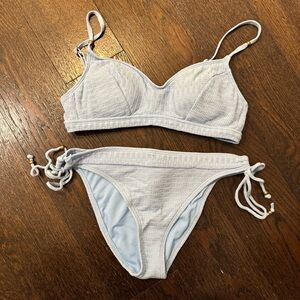 Light Blue Lucky Brand Bikini Set